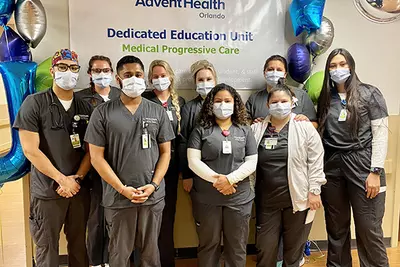 AdventHealth University nursing students