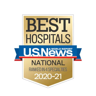 AdventHealth has been designated a U.S. News and World Report Best Hospital in four specialties for 2020-2021.