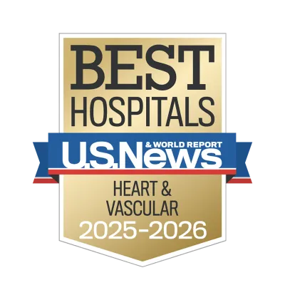 AdventHealth Orlando is recognized as the best hospital in Florida for heart and vascular care by U.S. News & World Report.