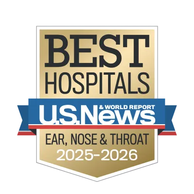 AdventHealth Orlando is recognized as the best hospital in Florida for ear, nose and throat care by U.S. News & World Report.