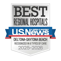 AdventHealth Orlando is recognized as the #1 hospital in Central Florida by U.S. News & World Report.