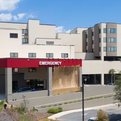 The emergency entrance for AdventHealth Ocala