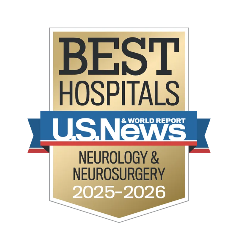 AdventHealth Orlando is recognized as the best hospital in Central Florida for neurology and neurosurgery by U.S. News & World Report.