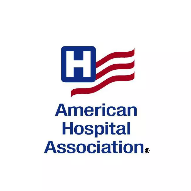 American Hospital Association logo.