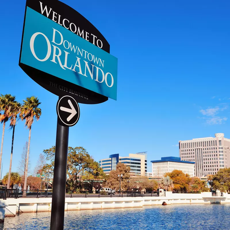 Downtown Orlando Sign