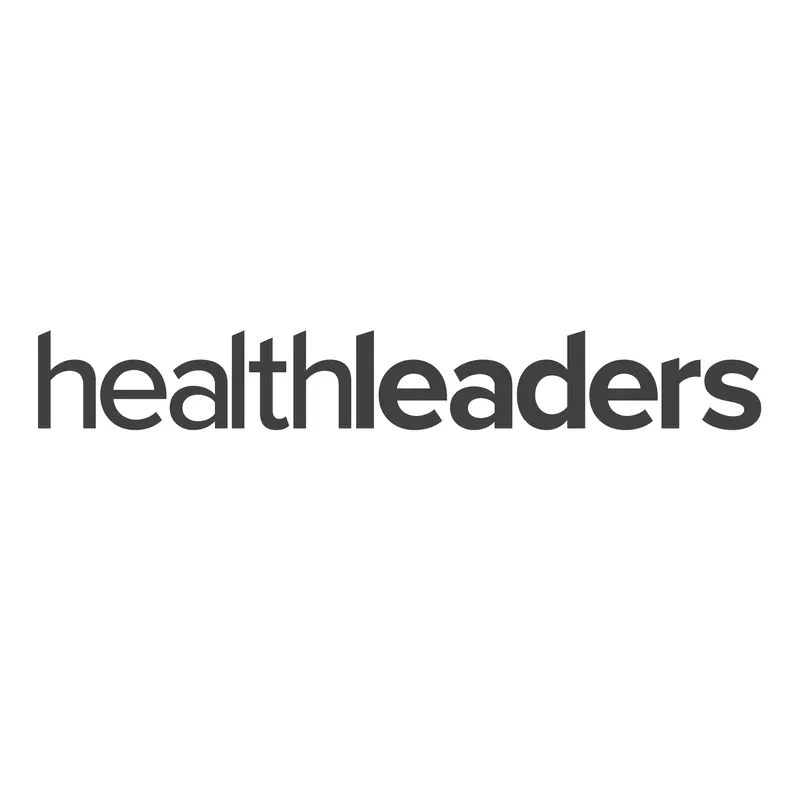HealthLeaders logo.