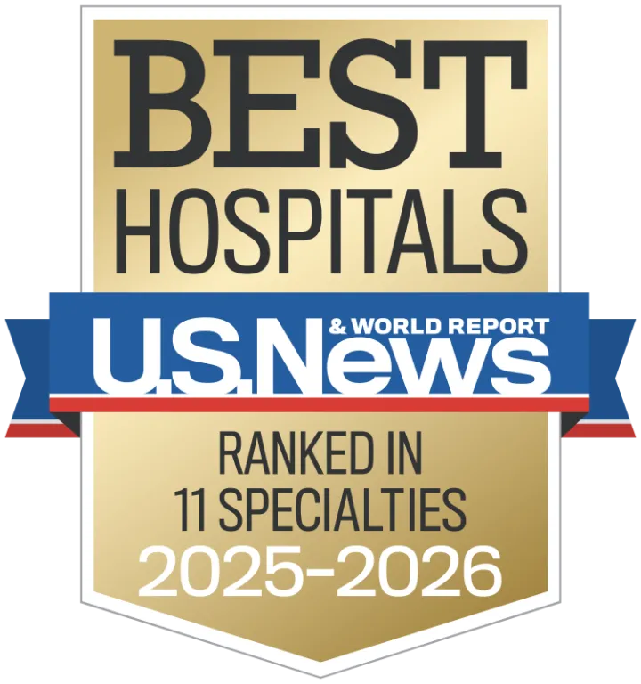 AdventHealth Orlando is recognized as the #1 Hospital in Florida and among the top 1% of hospitals nationwide by U.S. News & World Report