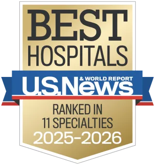 AdventHealth Orlando is recognized as the #1 Hospital in Florida and among the top 1% of hospitals nationwide by U.S. News & World Report