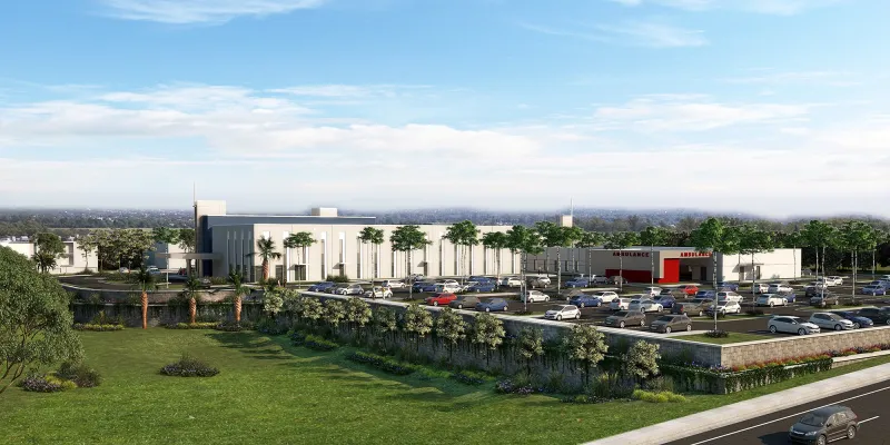 3D Rendering of AdventHealth ER Clermont